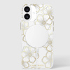 Case-Mate Floral Gems MagSafe - Etui iPhone 16 Plus (Gold) (CM054374)