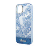 Guess Porcelain Collection - Etui iPhone 14 Plus (niebieski) (GUHCP14MHGPLHB)