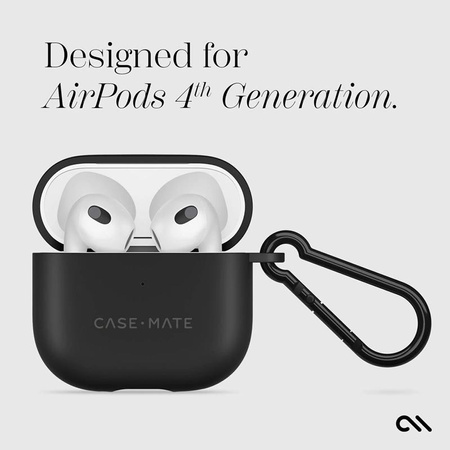 Case-Mate Tough Case - Etui AirPods 4 (Czarny) (CM055888)