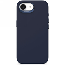 Decoded Silicone Backcover - silikonowa obudowa ochronna do iPhone 16e kompatybilna z MagSafe (navy) (D25IPOSEBCS9NY)
