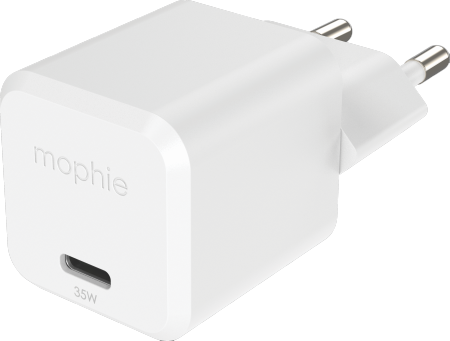 Mophie GaN Charger -  ładowarka sieciowa USB-C 35W (white) (409917045)