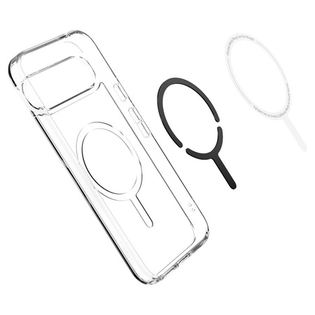 Spigen Ultra Hybrid OneTap Ring MagSafe - Etui do Google Pixel 9 Pro (Biały) (ACS07686)