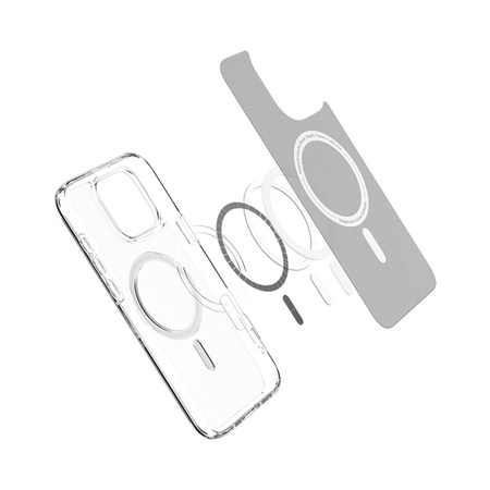 Spigen Ultra Hybrid Mag MagSafe - Etui do iPhone 16 Pro Max (Frost Clear) (ACS08002)