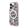 Guess Flower MagSafe - Etui iPhone 14 Pro (Różowy) (GUHMP14LHCFWSP)