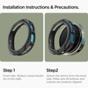 Spigen Liquid Air - Obudowa do Samsung Galaxy Watch 8 44 mm (Matte Black) (ACS09839)