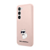 Karl Lagerfeld Silicone NFT Choupette - Etui Samsung Galaxy S23+ (różowy) (KLHCS23MSNCHBCP)
