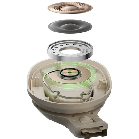 Belkin Słuchawki nauszne, bezprzewodowe, kremowe (AUD009HQSA)