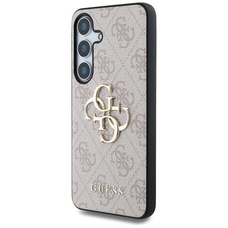 Guess Big 4G Logo Classic Logo - Etui do Samsung Galaxy S25+ (różowy) (GUHCS25M4GMGPI)