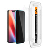 Spigen GLAS.TR EZ FIT Privacy 2-Pack - Szkło hartowane z filtrem prywatyzującym do iPhone 16 Pro Max 2 szt (AGL07908)
