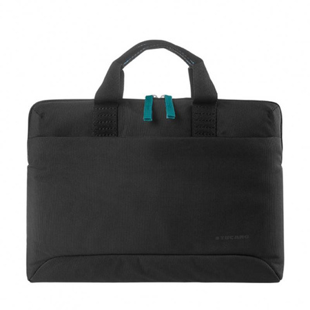 Tucano Smilza Super Slim Bag - Torba MacBook Pro 14” / Air 15” / Pro 13" /Air / Notebook 14” / 13” (czarny) (BSM1314-BK)