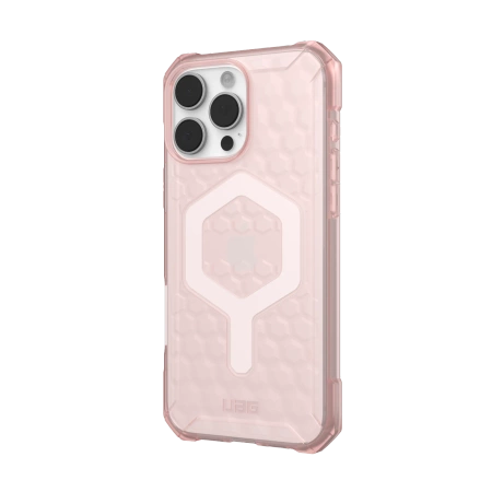 UAG Essential Armor Magsafe - obudowa ochronna do iPhone 16 Pro kompatybilna z MagSafe różowy (114448114C4C)