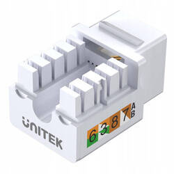 Unitek moduł Keystone port RJ-45 (8P8C) Cat 6 UTP (T012A)