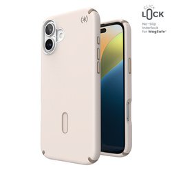 Speck Presidio2 Pro ClickLock & MagSafe - Etui iPhone 16 Plus (Bleached Bone / Heirloom Gold / Hazel Brown) (150712-3214)