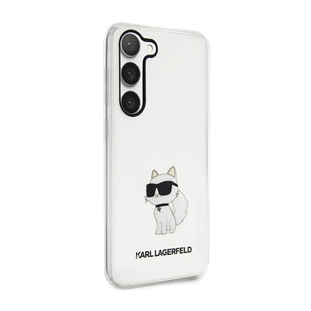 Karl Lagerfeld IML NFT Choupette - Etui Samsung Galaxy S23+ (przezroczysty) (KLHCS23MHNCHTCT)
