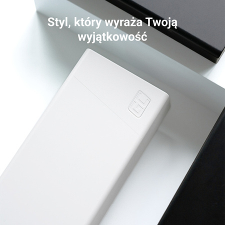 Green Cell PowerPlay20s - Power Bank 20000 mAh z szybkim ładowaniem USB-A QuickCharge 3.0 oraz 2x USB-C Power Delivery 22.5W (czarny) (PBGC03S)