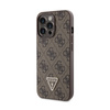 Guess Crossbody 4G Metal Logo - Etui iPhone 13 Pro (brązowy) (GUHCP13LP4TDSCPW)