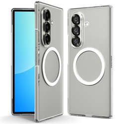 Spigen Airskin Mag MagSafe - Etui do Samsung Galaxy Z Fold 7 (Clear/White) (ACS09545)