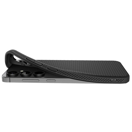 Spigen Liquid Air - Etui do Samsung Galaxy S24 FE (Matte Black) (ACS08618)