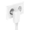 Belkin Ładowarka kątowa 3 porty USB-C PPS 67 W, kabel USB-C - biała (WCC002VF2MWH-B6)