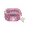 Guess Rhinestone Triangle Charm - Etui AirPods Pro (różowy) (GUAPHDGTPP)