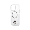 Karl Lagerfeld IML NFT Karl & Choupette MagSafe - Etui iPhone 13 Pro Max (przezroczysty) (KLHMP13XHNKCIT)