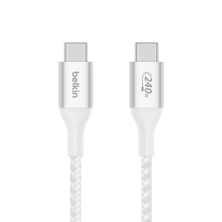 Belkin Kabel BOOST CHARGE USBC-C 240W CABLE 2M - biały (CAB015BT2MWH)