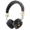 Guess Peony Script Round Shape - Bezprzewodowe słuchawki nauszne Bluetooth ENC (czarny) (GUBH70EPOSMK)