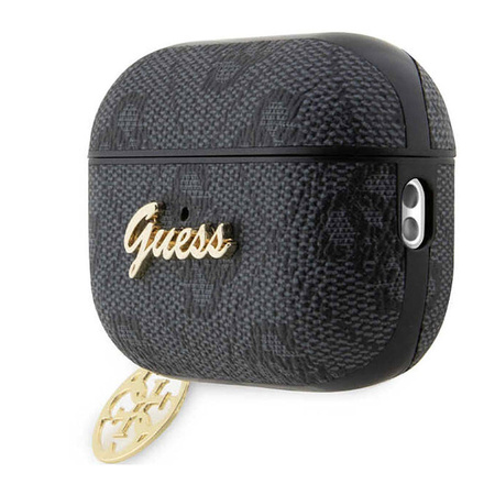 Guess 4G Charm Collection - Etui AirPods Pro 2 (czarny) (GUAP2G4GSMK)
