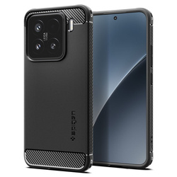 Spigen Rugged Armor - Etui do Xiaomi 15 (Matte Black) (ACS08859)