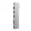 Satechi Pro Hub Slim - aluminiowy hub z podwójnym USB-C do MacBook (USB 4, HDMI, 2x USB-A, SD/microSD, USB-C) - srebrny (ST-HUCPHSS)