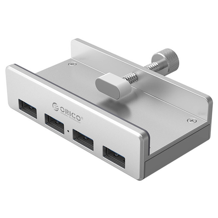 ORICO Hub USB biurkowy 4 porty USB-A 5Gbps - szary (MH4PU-SV-BP)