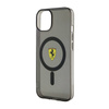 Ferrari Translucent MagSafe - Etui iPhone 14 Plus (Czarny) (FEHMP14MURKK)