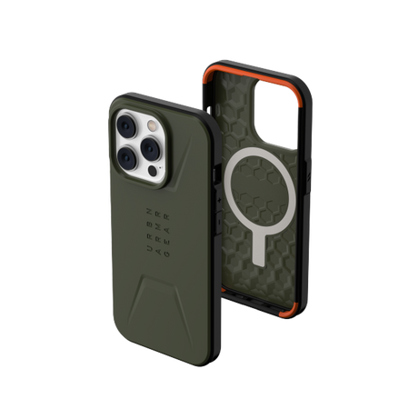 UAG Civilian - obudowa ochronna do iPhone 14 Pro Max kompatybilna z MagSafe (olive) [go] (114039117272)