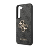 Guess 4G Big Metal Logo - Etui Samsung Galaxy S23 (szary) (GUHCS23S4GMGGR)