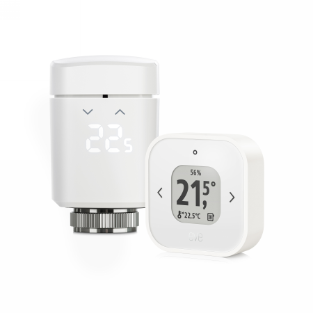 Eve Thermo Comfort Set Matter - zestaw zawierający Eve Thermo oraz Eve Thermo Control (kompatybilność: Apple Home) (10BEY1701-1)