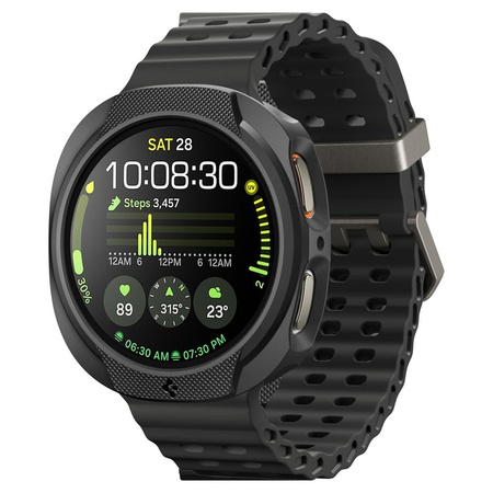 Spigen Liquid Air - Obudowa do Samsung Galaxy Watch 8 44 mm (Matte Black) (ACS09839)