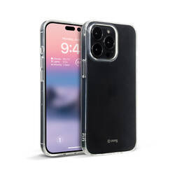 Crong Crystal Slim Cover - Etui iPhone 14 Pro (przezroczysty) (CRG-CRSLIM-IP1461P-TRS)