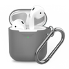 KeyBudz Elevate Keychain - silikonowe etui ochronne do AirPods 1/2  (earl grey) (RT_PSK_EGY)