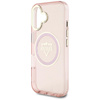 Guess IML Metal Mountain Logo MagSafe - Etui do iPhone 16 (różowy) (GUHMP16SHFGTMSLSP)