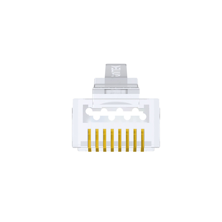 Unitek Wtyk modularny Pass-Through RJ45 Cat. 7, 50szt. (OT1093ATP01)