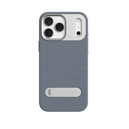 Moshi Kameleon MagSafe - Etui iPhone 17 Pro Max z funkcją podstawki (Dusk Blue) (99M2251120)
