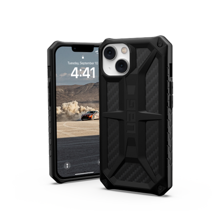 UAG Monarch - obudowa ochronna do iPhone 13/14 (carbon fiber) (114032114242)