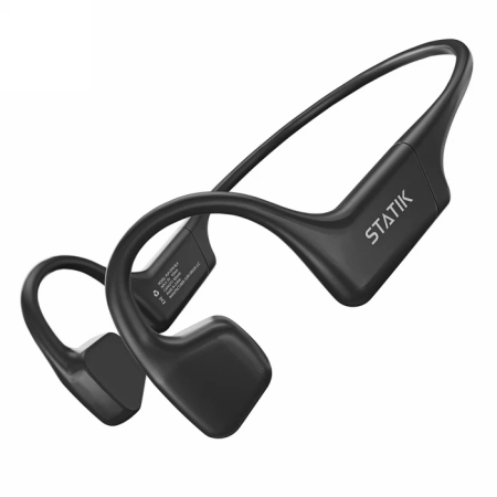 Statik Aktive Bone Conduction Headphones - bezprzewodowe słuchawki z przewodnictwem kostnym (black) (PUP-0710-BLK)