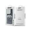 DKNY Liquid Glitter Big Logo - Etui iPhone 13 Pro (czarny) (DKHCP13LLBNAEK)