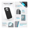 Speck Presidio2 Grip Magsafe - Etui iPhone 15 Pro (Black / Slate Grey / White) (150563-3205)