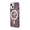 Guess Leopard MagSafe - Etui iPhone 14 (Różowy) (GUHMP14SHLEOPWP)