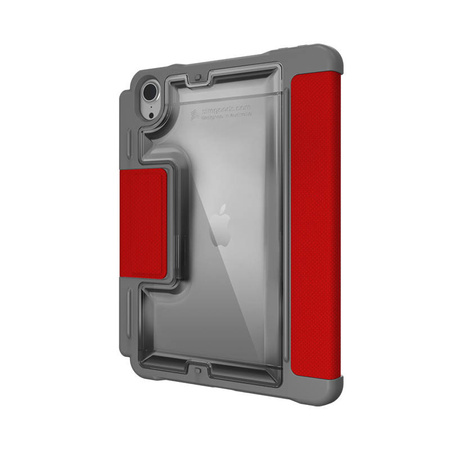 STM Dux Plus - Etui pancerne iPad mini 7 (2024) / mini 6 (2021) MIL-STD-810G z uchwytem Apple Pencil (Red) (STM-222-341GX-02)