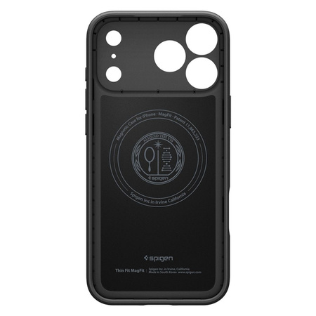 Spigen Thin Fit Mag MagSafe - Etui do iPhone 17 Pro Max (Black) (ACS10274)