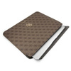 Guess 4G Big Metal Logo Computer Sleeve - Etui na notebooka 13" (brązowy) (GUCS13G4GFBR)