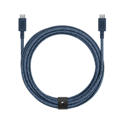 Native Union Belt Cable XL 100W - kabel USB-C - USB-C, 3 m (navy) (BELT-XL-C-NAV-3-NP)